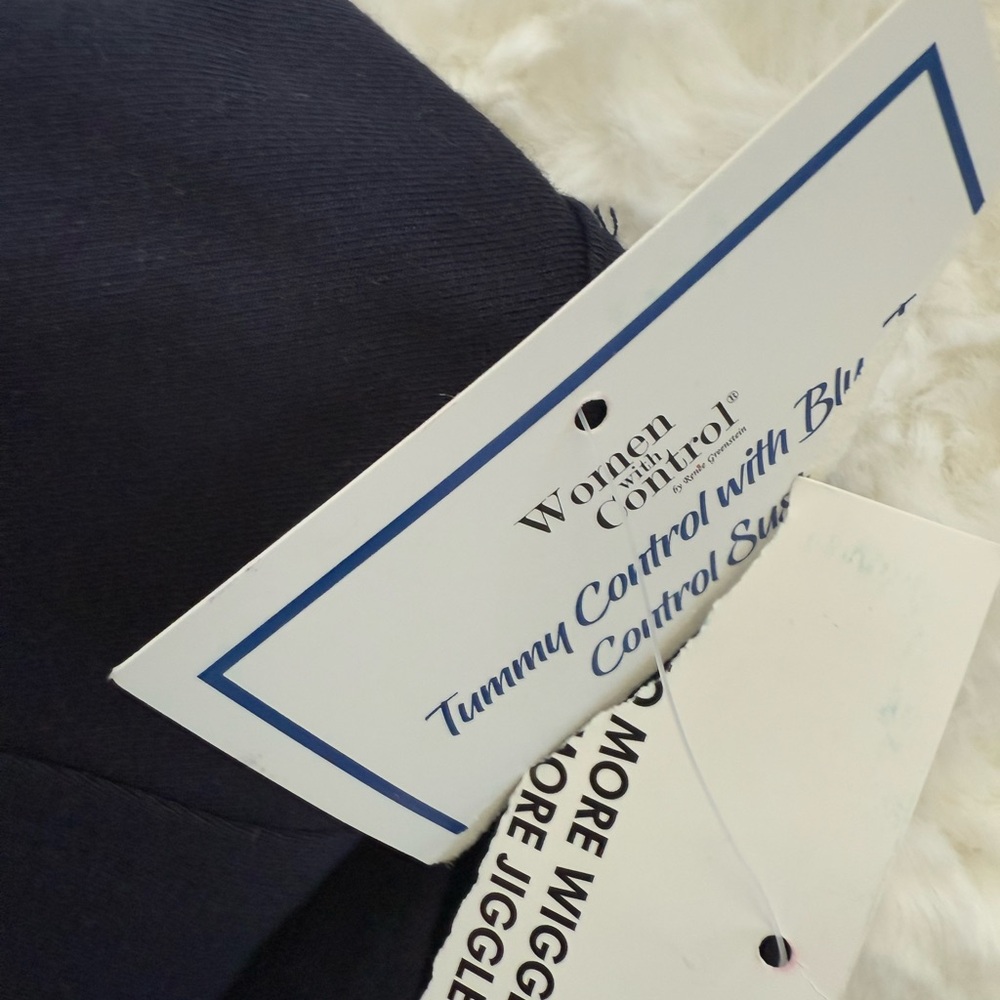 NWT Women with Control by Renee Greenstein Navy Blue Joggers - Picture 5 of 6